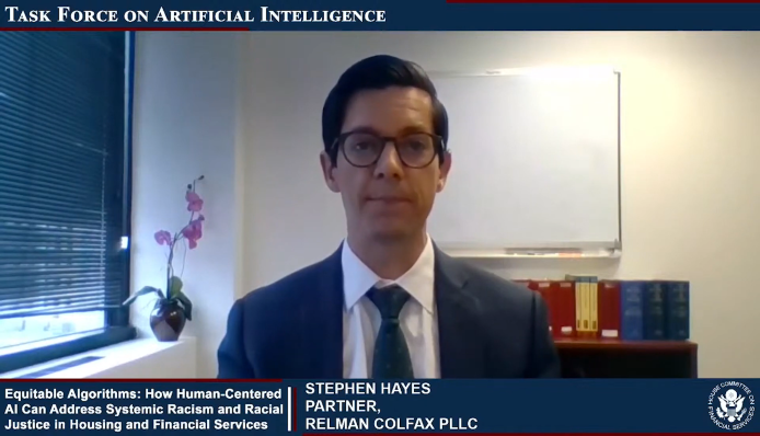 Stephen Hayes Testimony - Congressional Task Force on Artificial Intelligence