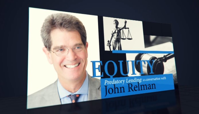 Equity: Predatory Lending, A Conversation with John Relman (Fairfax County Channel 16)