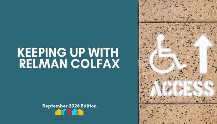 Keeping Up With Relman Colfax: September 2026 Edition